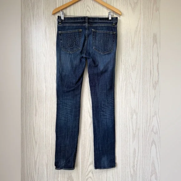 Rock & Republic Medium Wash Straight Leg Jeans Size 6 - Picture 4 of 5